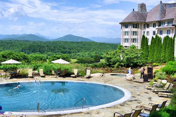 Asheville hotel pool