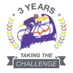 3 year fundraising badge