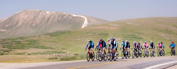 Riders on Independence Pass
